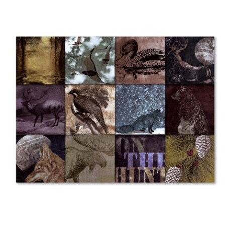 Trademark Fine Art Color Bakery 'On the Hunt I' Canvas Art, 14x19 ALI4265-C1419GG